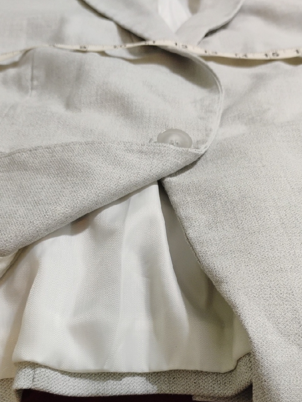 H&M Light Gray Blazer Size XL - Picture 9 of 12